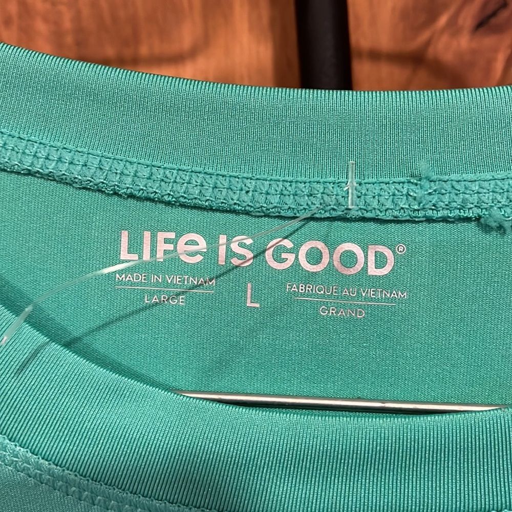 NWT Life is Good swim shirt - Picture 5 of 5